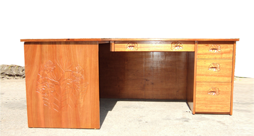 Carved Executive Desk