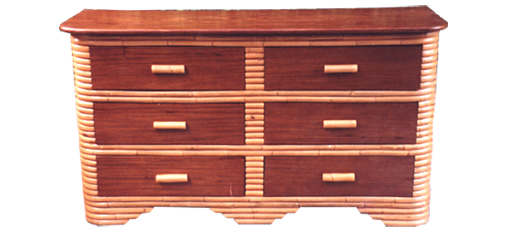 6 Drawer Double Dresser