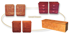 Carved Dresser Designs