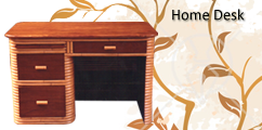 Rattan Home Desk